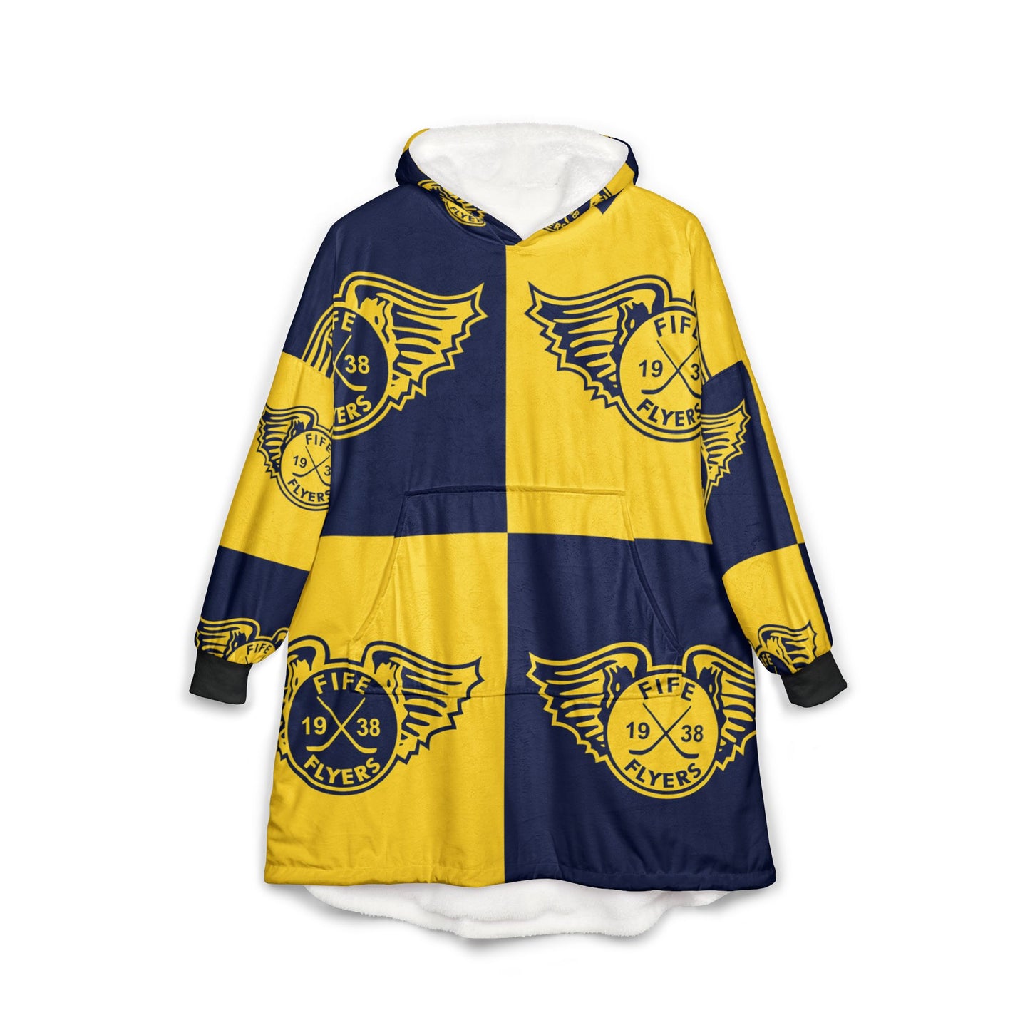 👑 Fife Flyers Royal Hooded Blanket