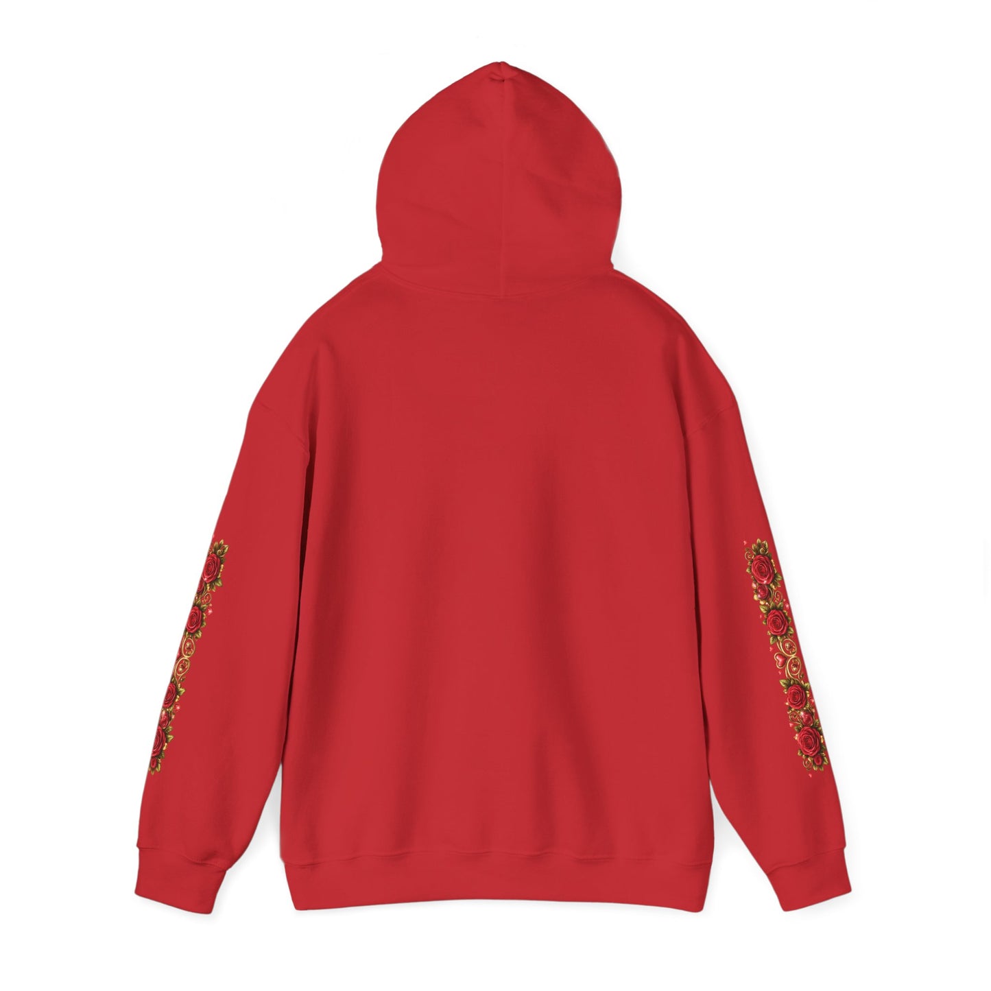 Heart & Roses Hoodie — 'Fife 1938 Lovers' Vintage Tattoo Style Pullover