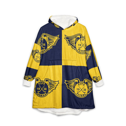 👑 Fife Flyers Royal Hooded Blanket