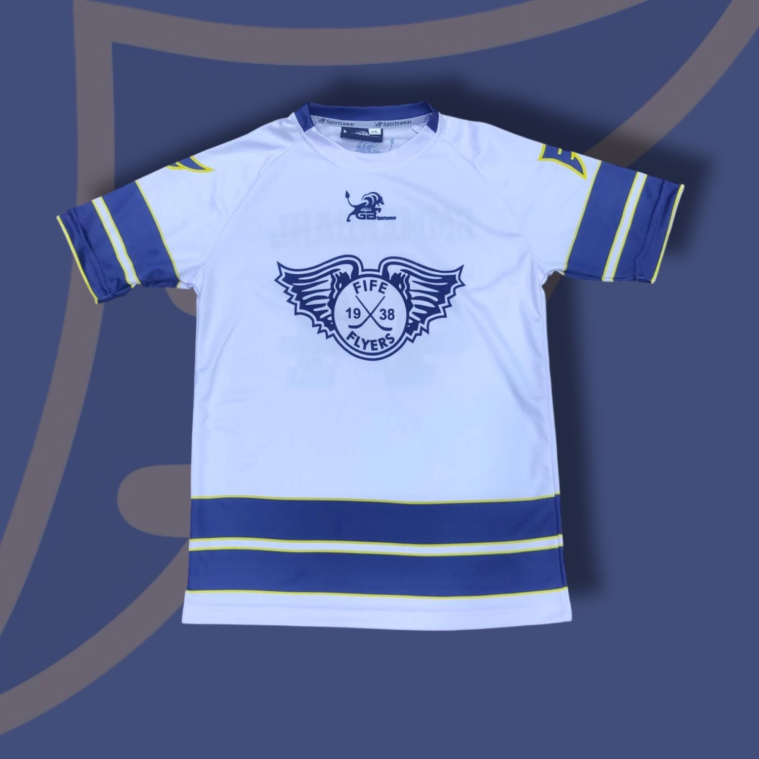 GB Sportswear x Fife Flyers – JONNAS EMMERDAHL #44 Short Sleeve Jersey T-Shirt