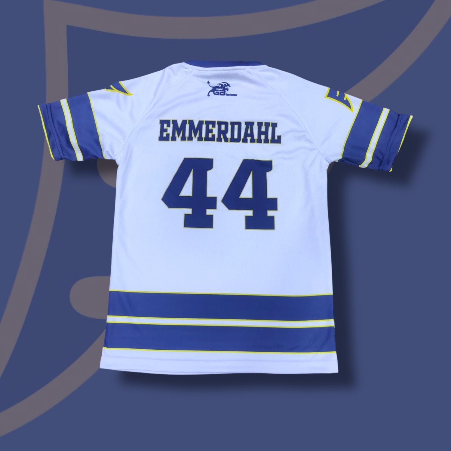 GB Sportswear x Fife Flyers – JONNAS EMMERDAHL #44 Short Sleeve Jersey T-Shirt