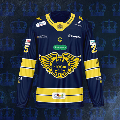 Fife Flyers Player Game Authentic Jersey (reduced prices!!) RRP £145, was £90 and £100, now £80 and £90!