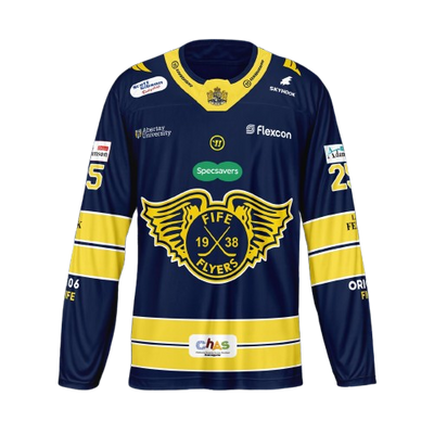 Fife Flyers Player Game Authentic Jersey (reduced prices!!) RRP £145, was £90 and £100, now £80 and £90!
